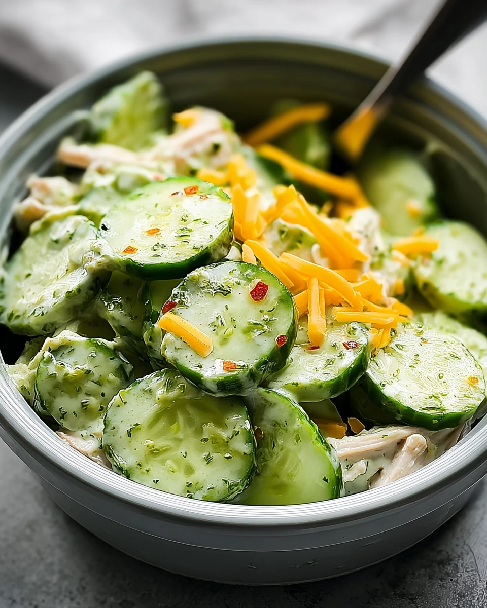 Cucumber Snack Bowl