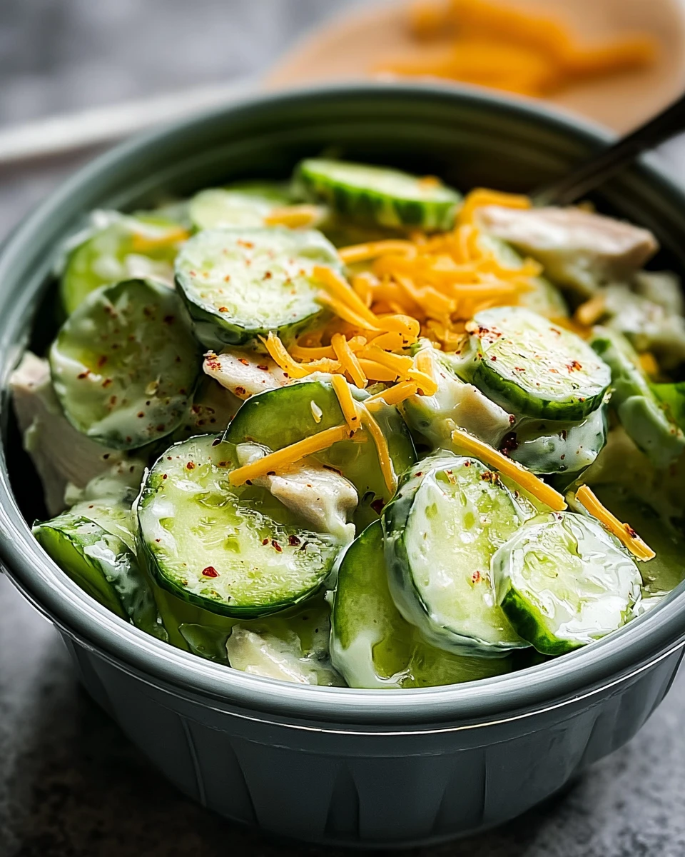 Cucumber Snack Bowl