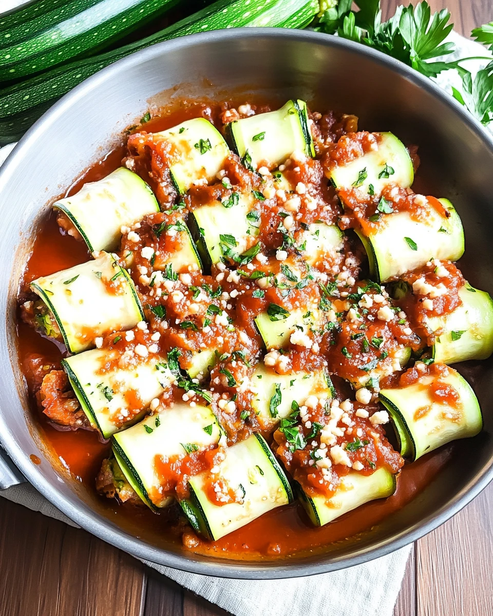 Dairy-Free Zucchini Rollatini