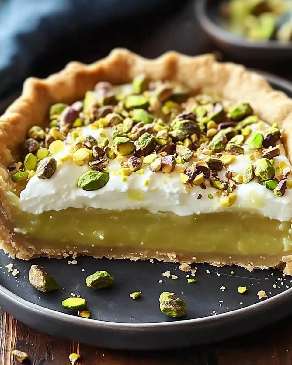 Delicious Pistachio Pie