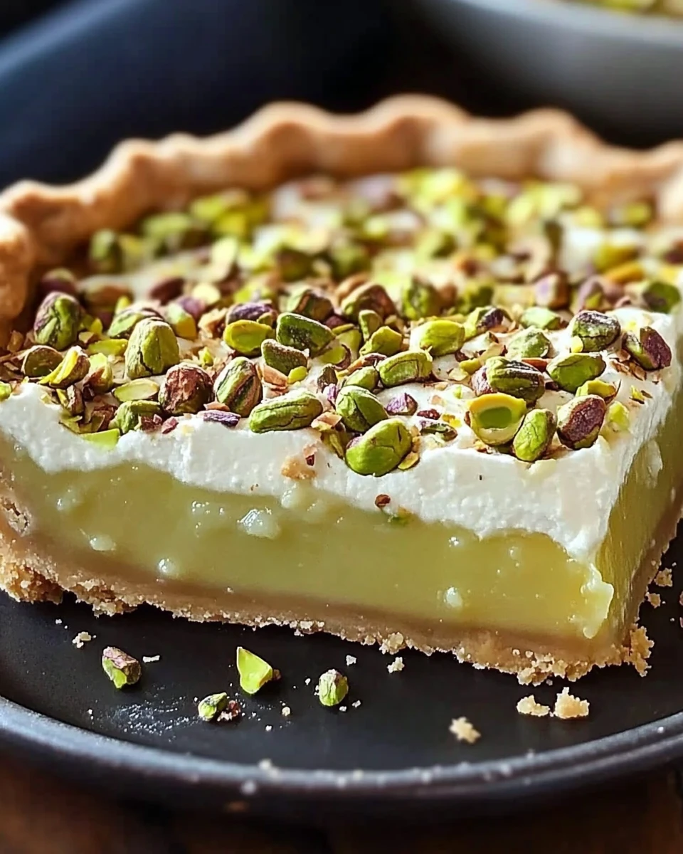 Delicious Pistachio Pie