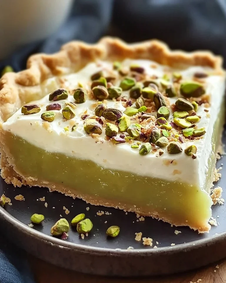 Delicious Pistachio Pie