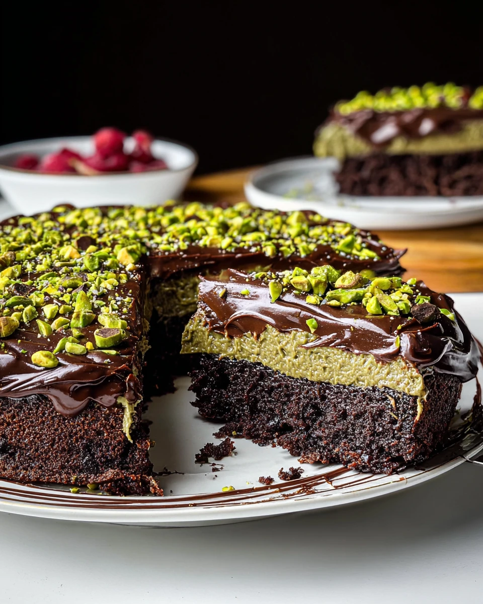 Dubai Chocolate Cake