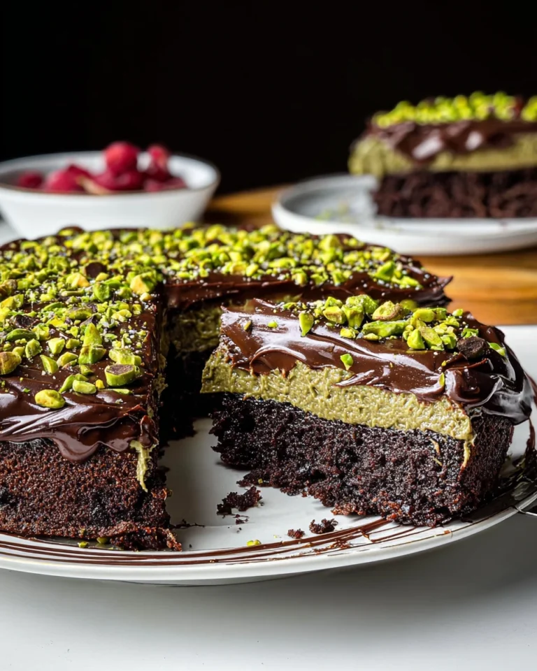 Dubai Chocolate Cake