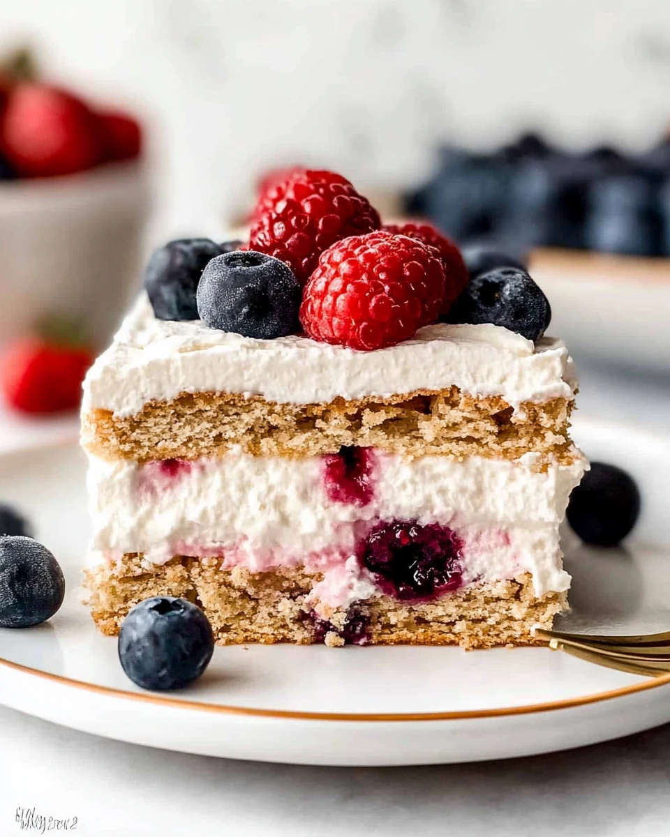 Easy Berry Icebox Cake