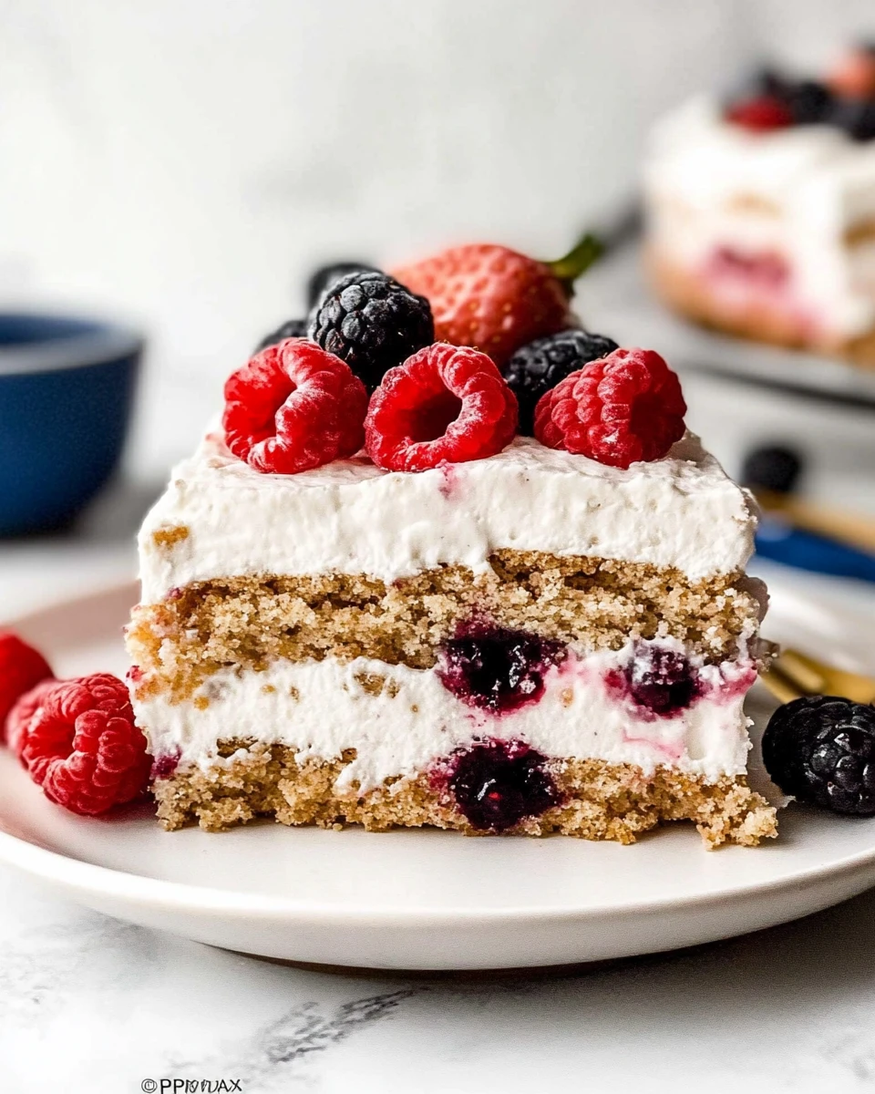Easy Berry Icebox Cake