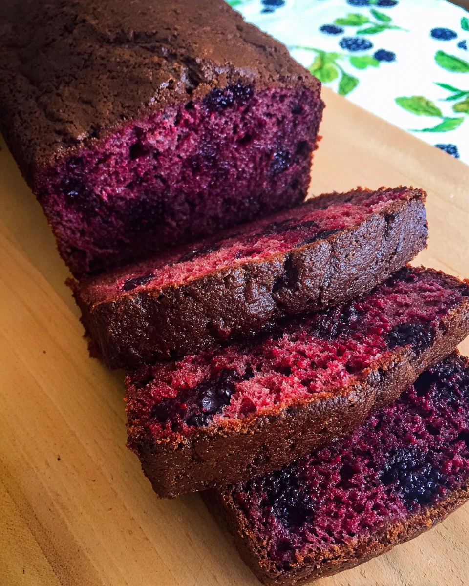 Easy Blackberry Bread