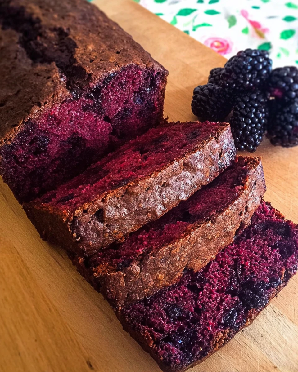 Easy Blackberry Bread
