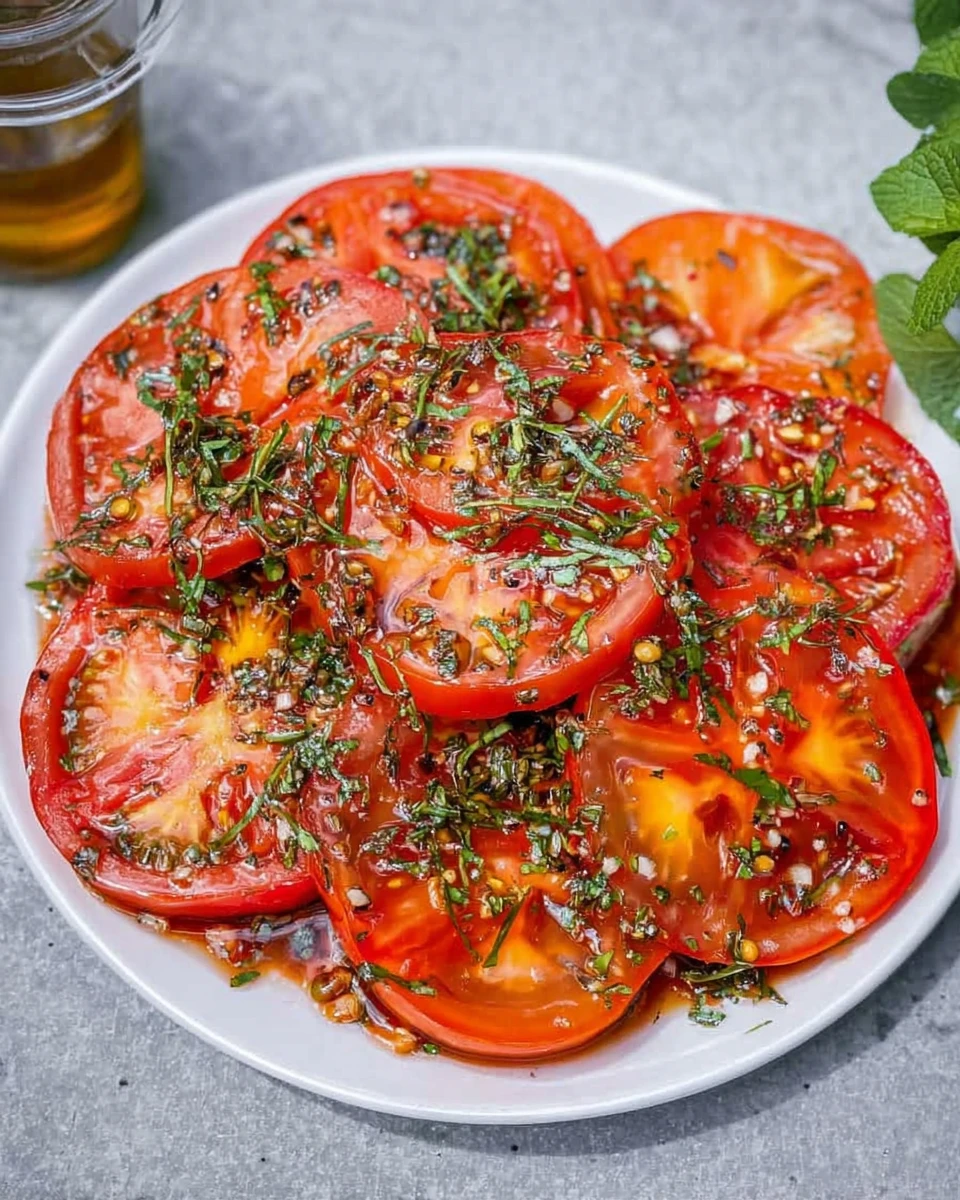 Easy Marinated Tomatoes