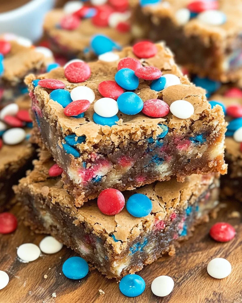 Fireworks Blondies