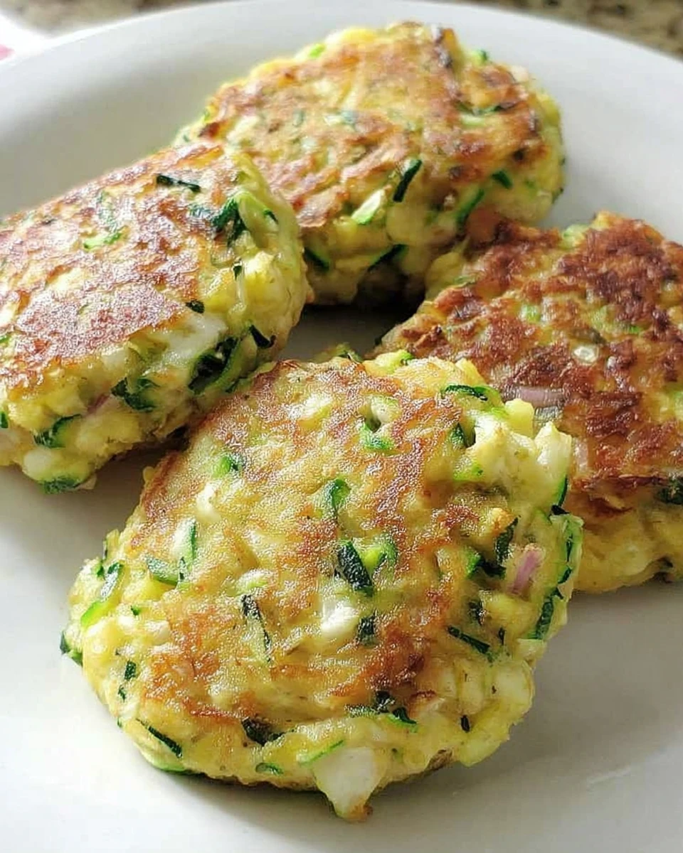 Fried Zucchini Cakes