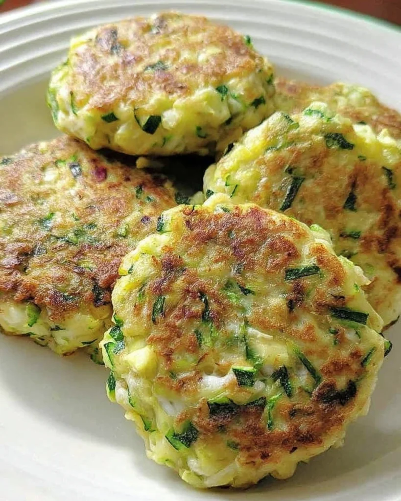 Fried Zucchini Cakes