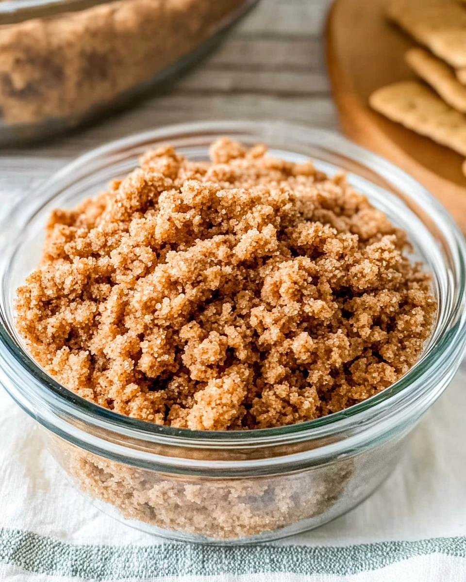 Graham Cracker Crumble Topping