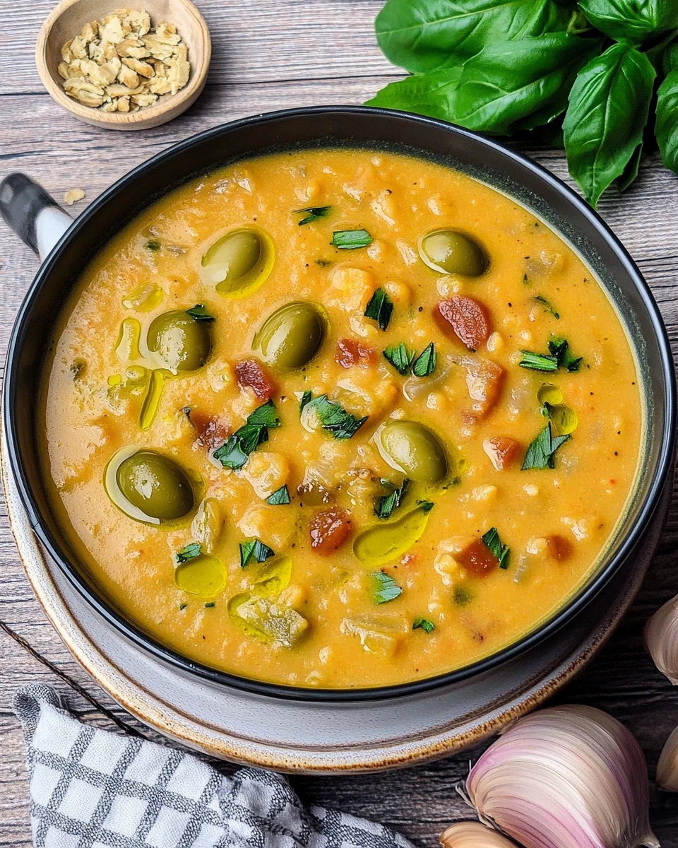 Green Olive Soup