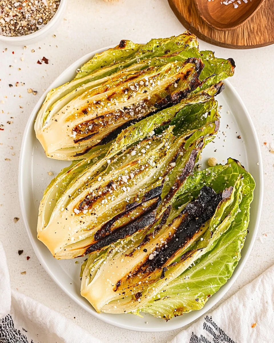 Grilled Romaine Lettuce