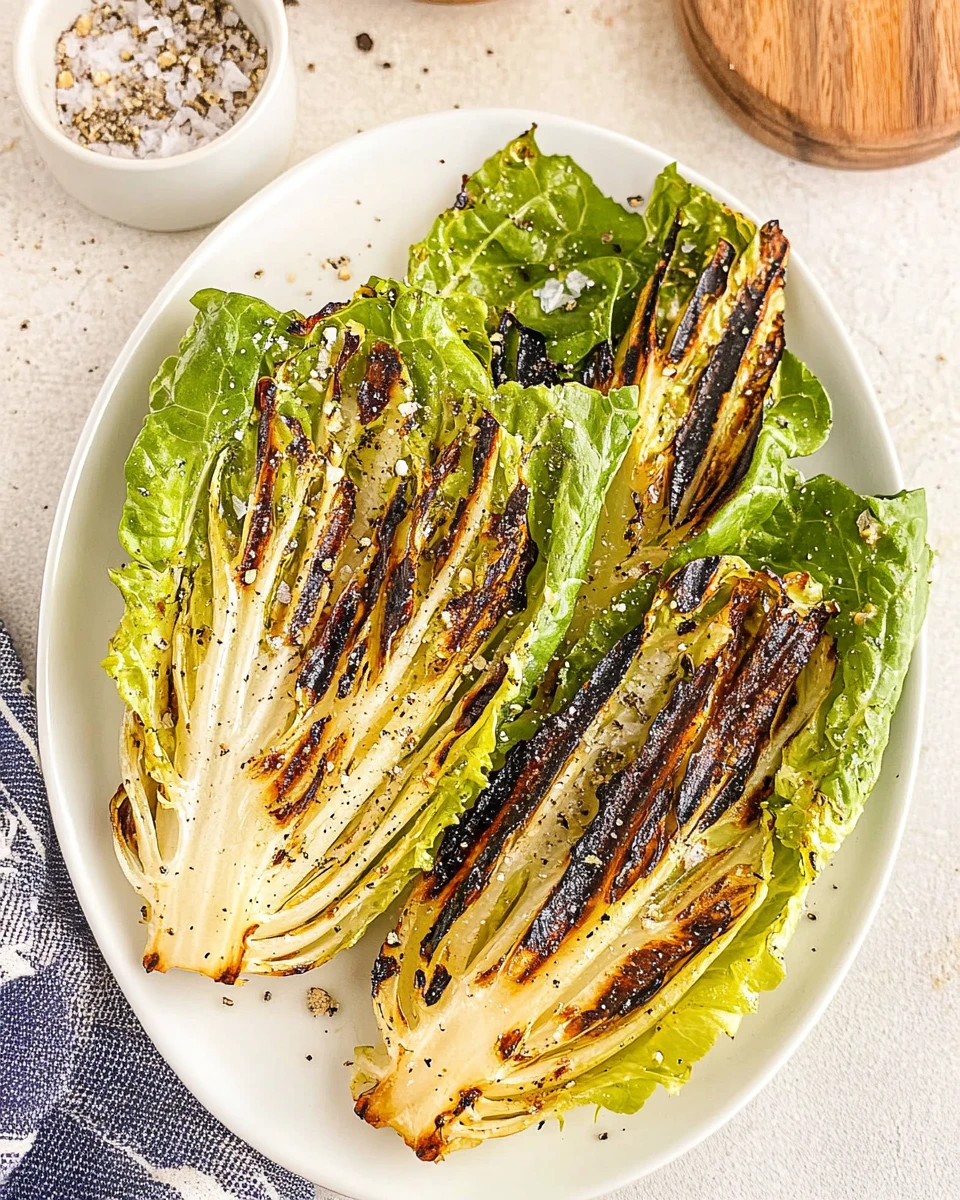 Grilled Romaine Lettuce