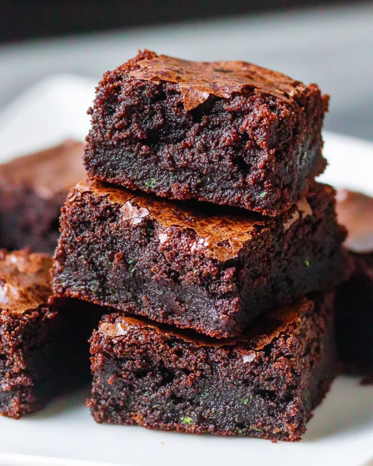 Healthy Zucchini Brownies