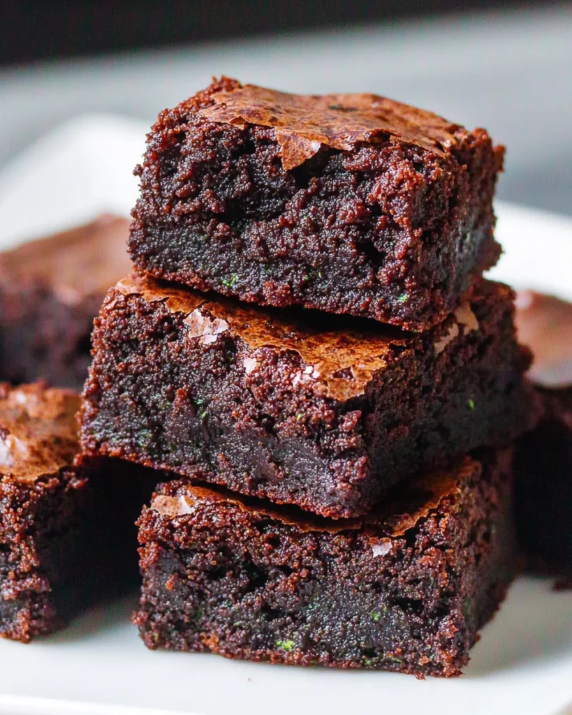 Healthy Zucchini Brownies