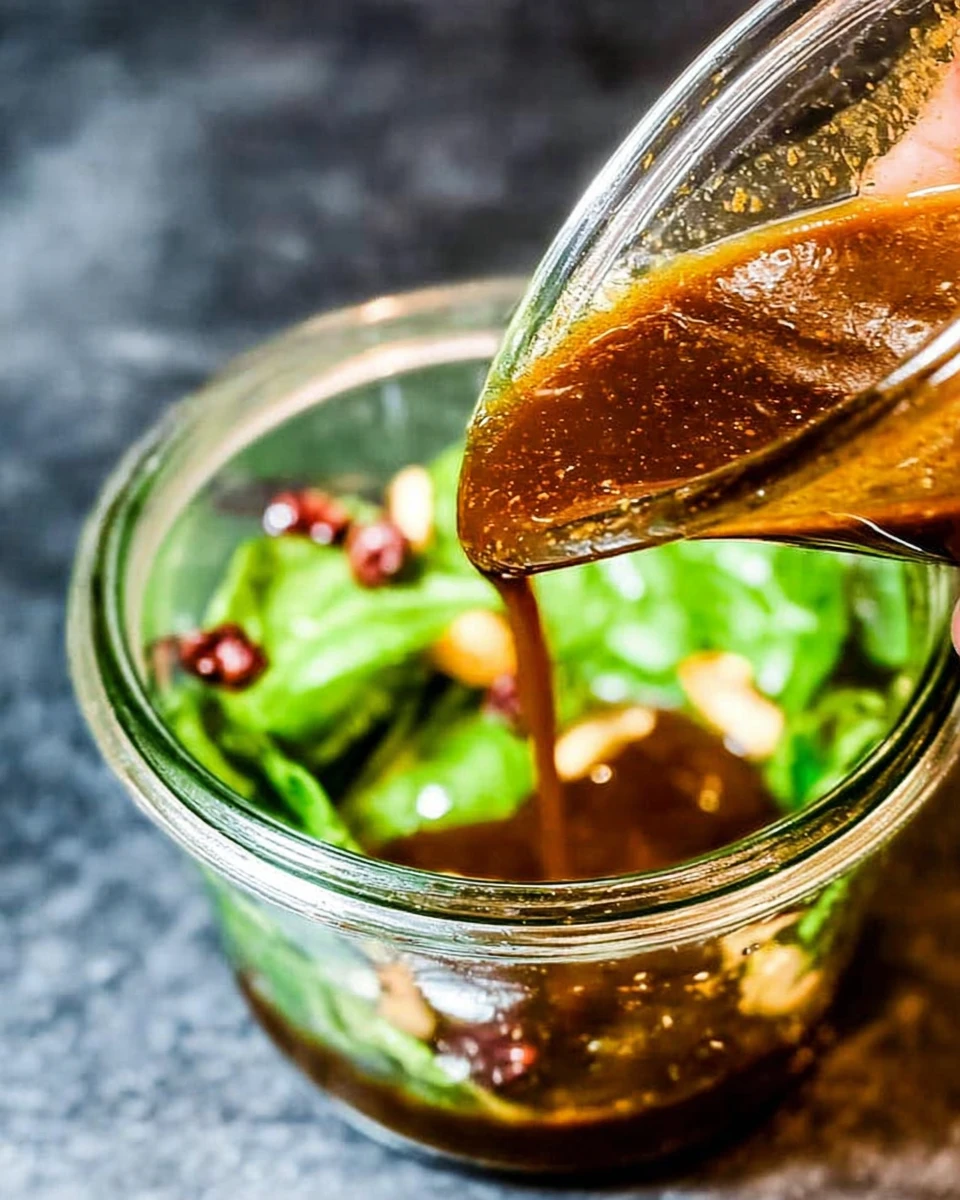 Quick Homemade Balsamic Vinaigrette Dressing