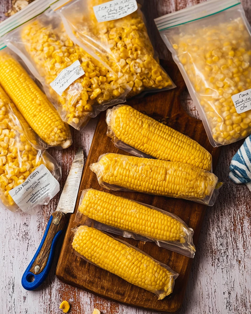 How to Freeze Corn on the Cob and Kernels