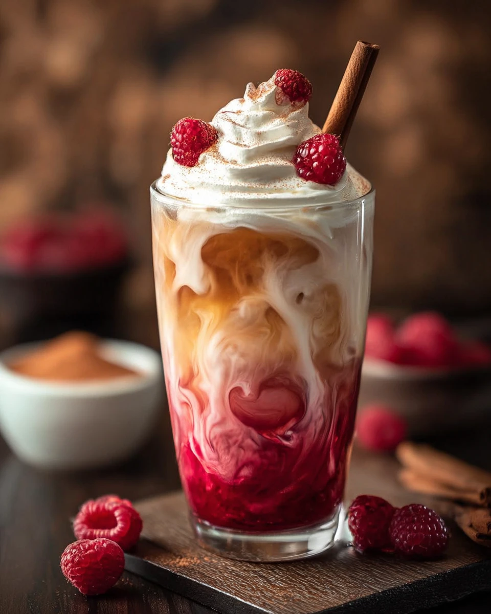 Iced Raspberry Vanilla Chai