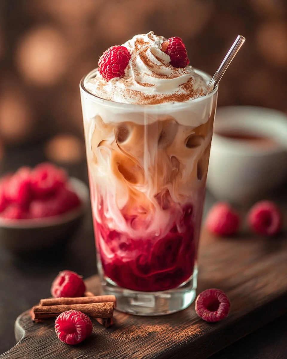 Iced Raspberry Vanilla Chai