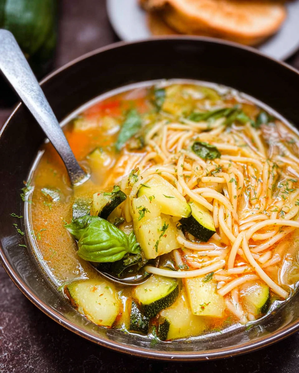 Italian Zucchini Soup