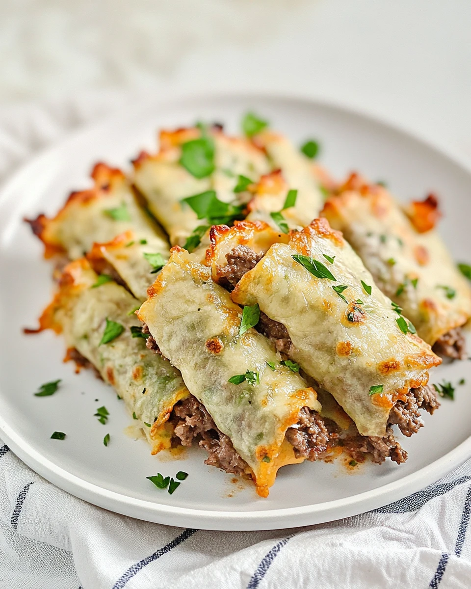 Keto Philly Cheesesteak Roll Ups