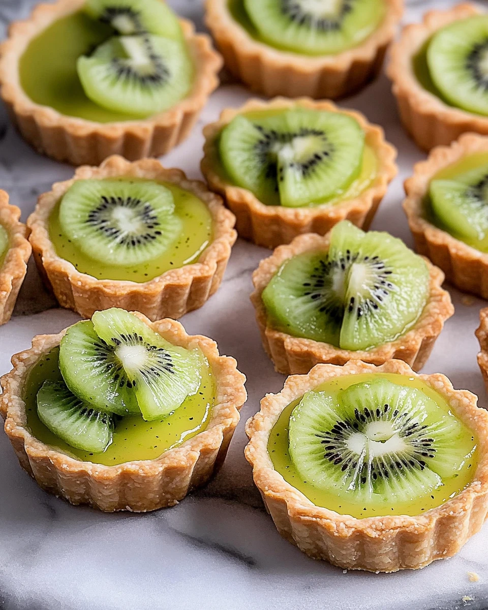 Kiwi Lime Tarts