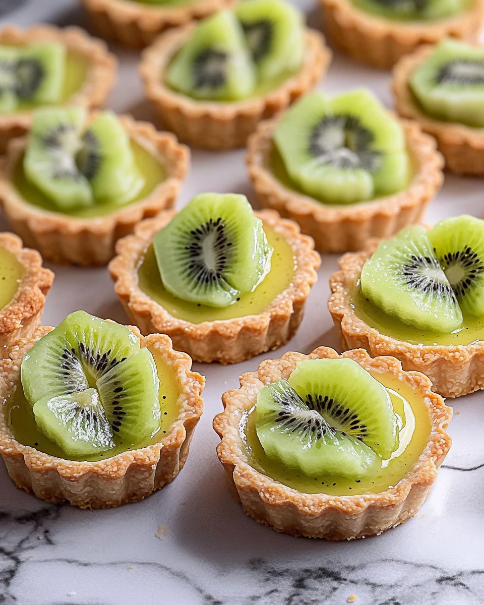 Kiwi Lime Tarts