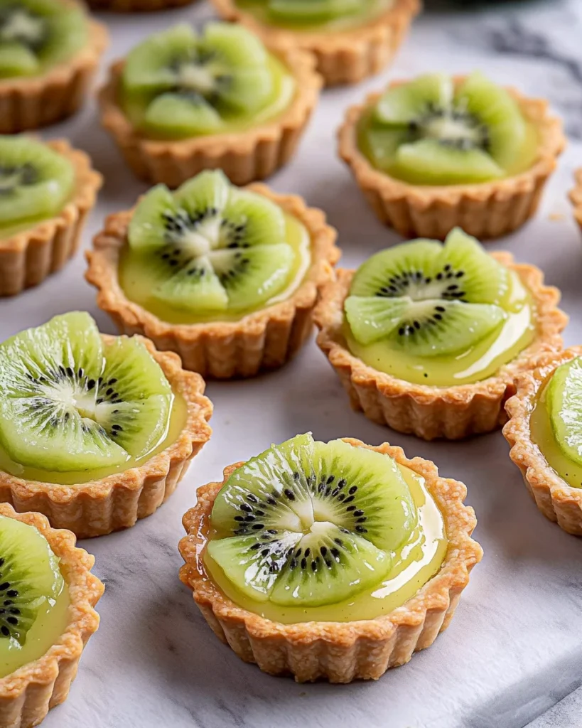 Kiwi Lime Tarts