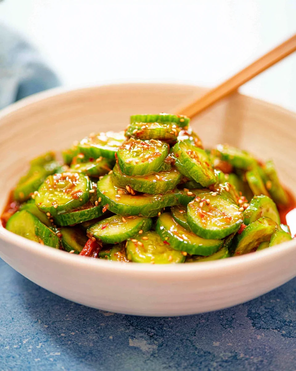 Korean Cucumber Salad