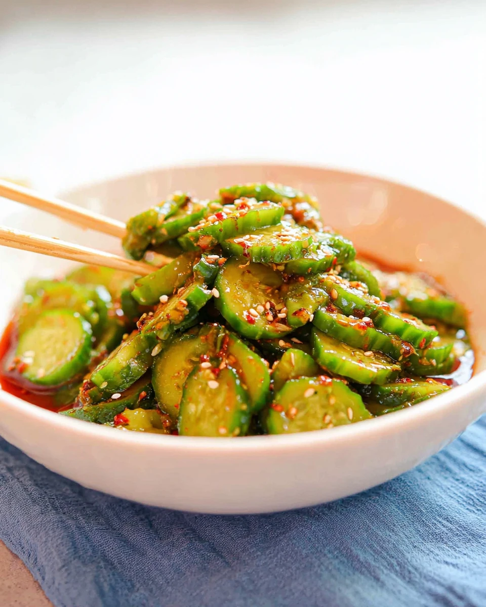 Korean Cucumber Salad