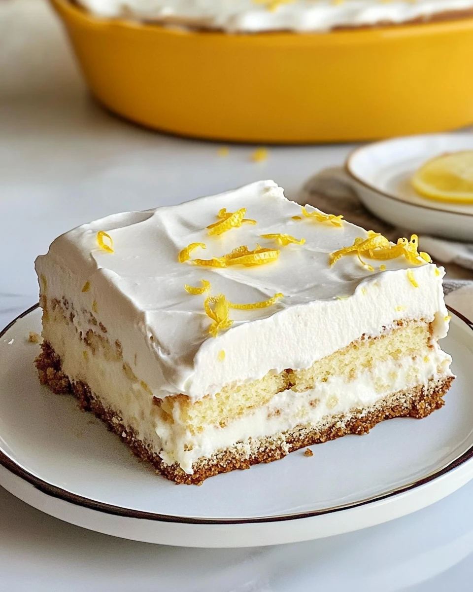 Lemon Icebox Cake