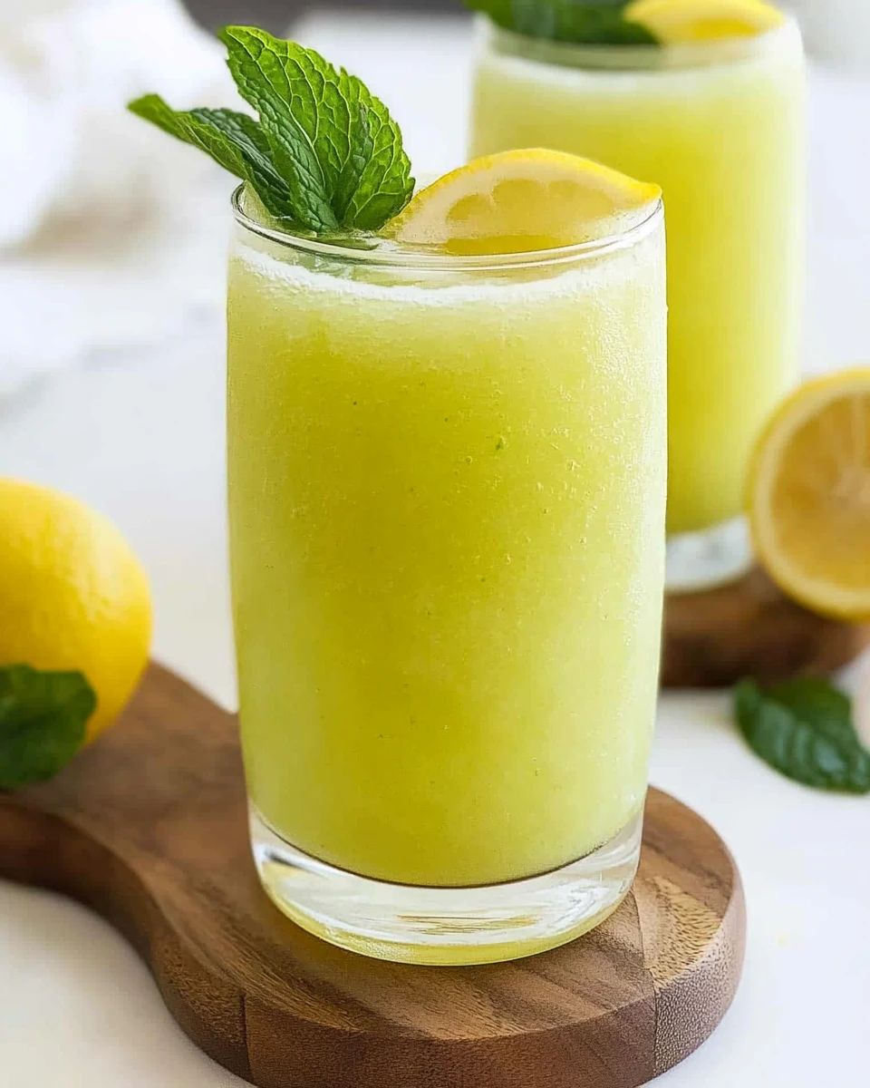Lemon Mint Juice (Lebanese Lemonana)