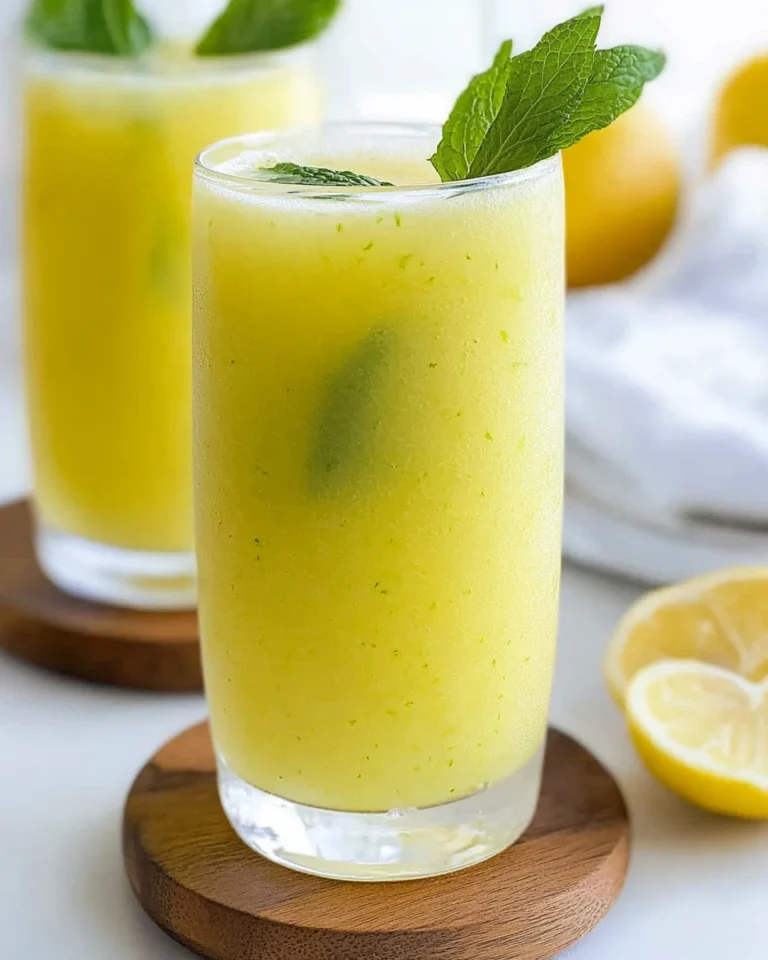 Lemon Mint Juice (Lebanese Lemonana)