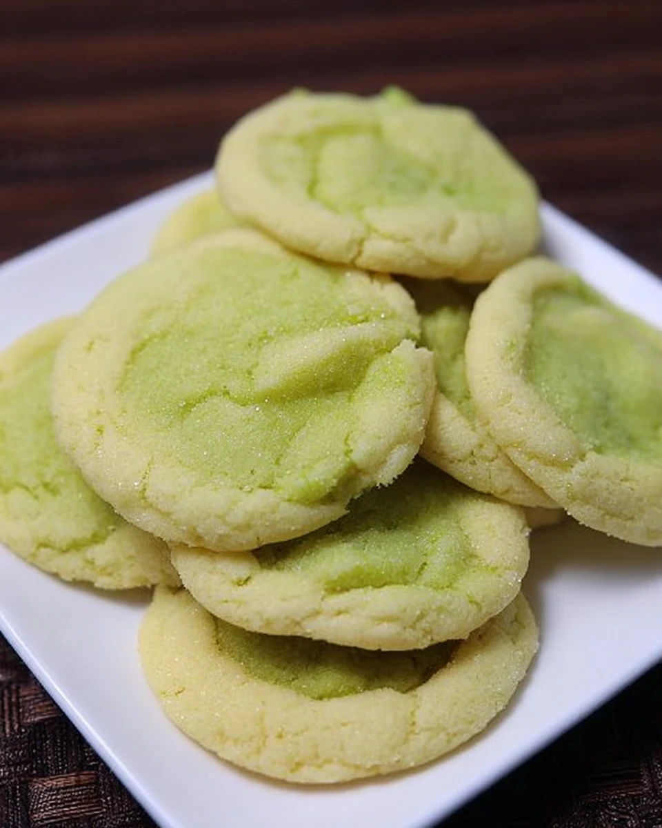 Lime Sugar Cookies