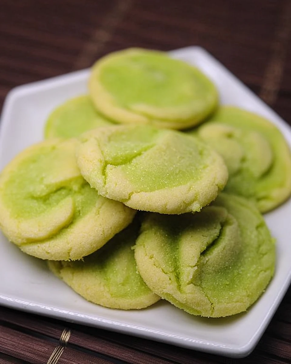 Lime Sugar Cookies