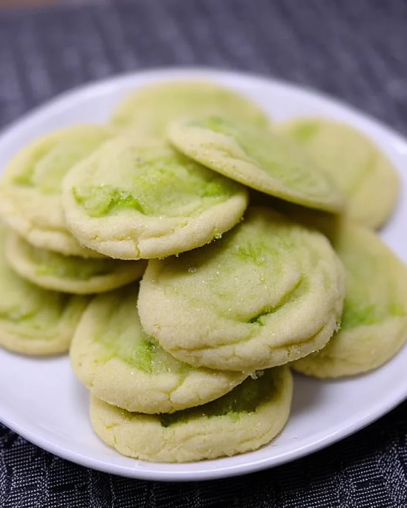 Lime Sugar Cookies