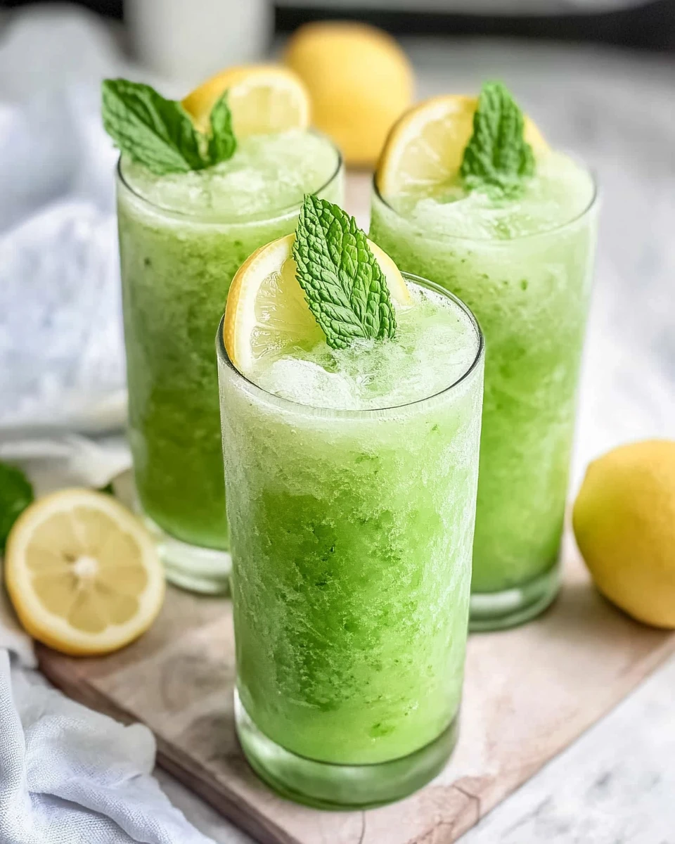 Limonana Frozen Mint Lemonade