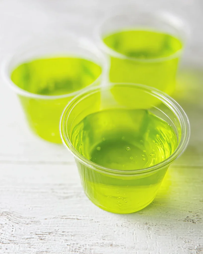 Mountain Dew Jelly Shots