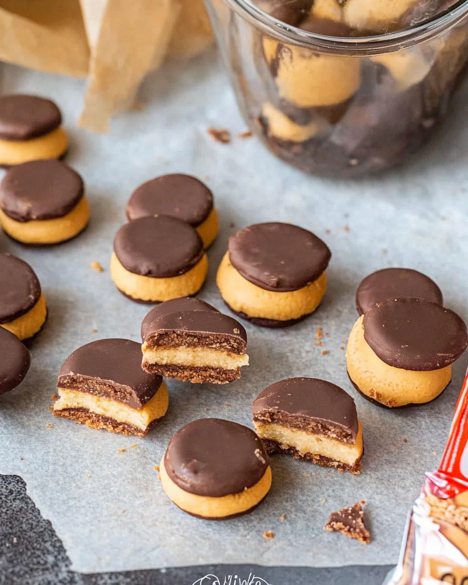 No Bake Homemade Twix