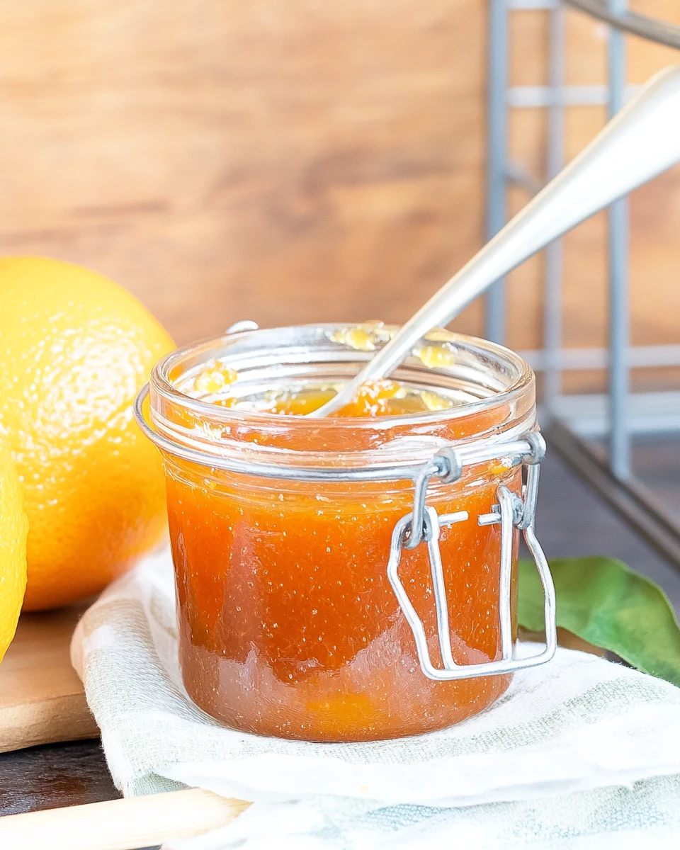 Old Fashioned Orange Marmalade