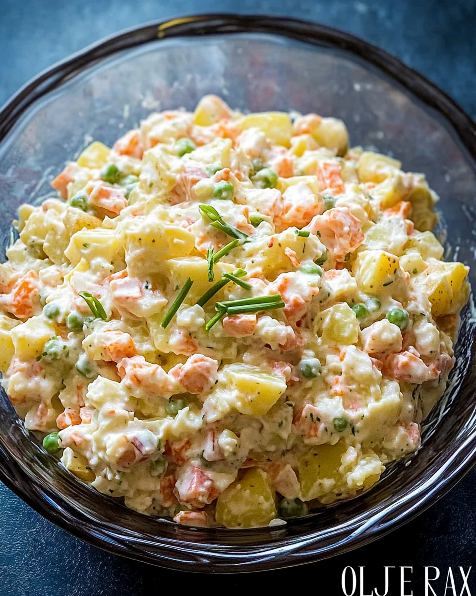 Olivier Salad – Russian Potato Salad