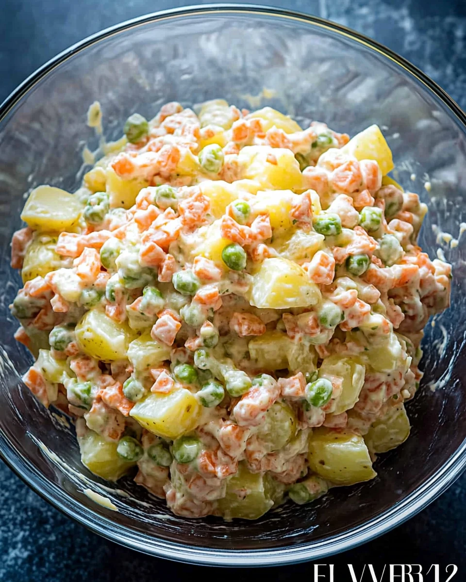 Olivier Salad – Russian Potato Salad