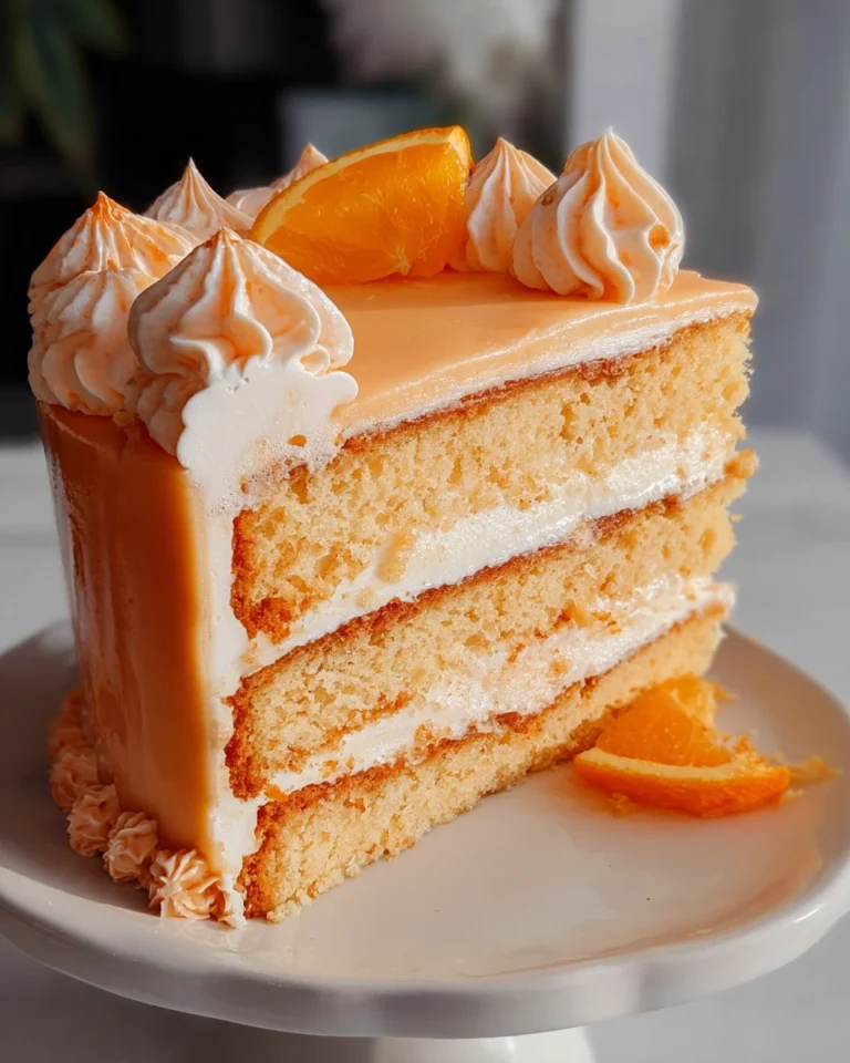 Orange Creamsicle Cake