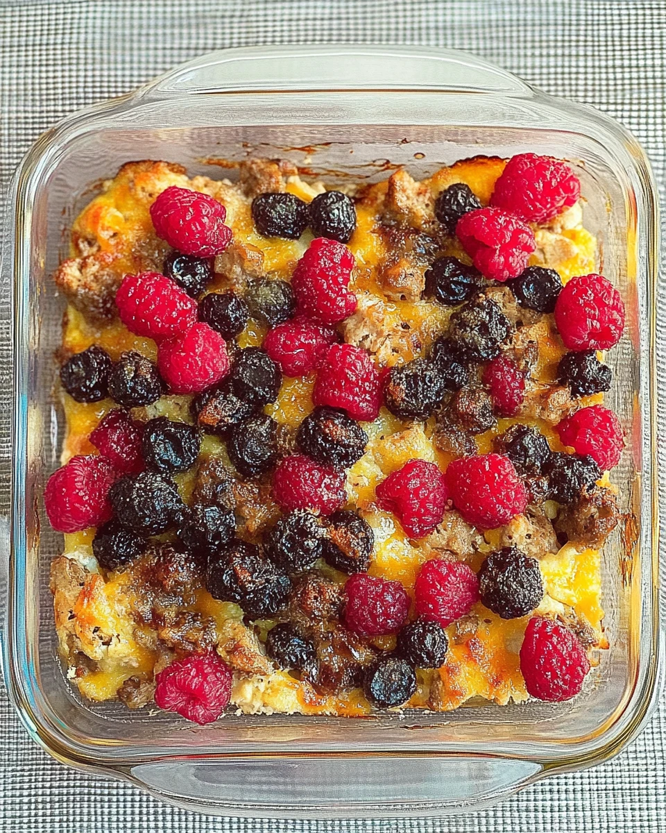 Overnight Breakfast Casserole