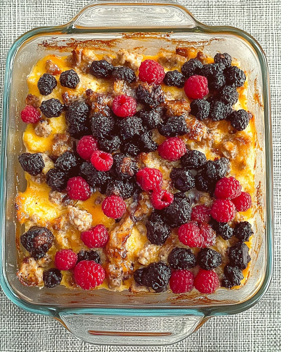 Overnight Breakfast Casserole
