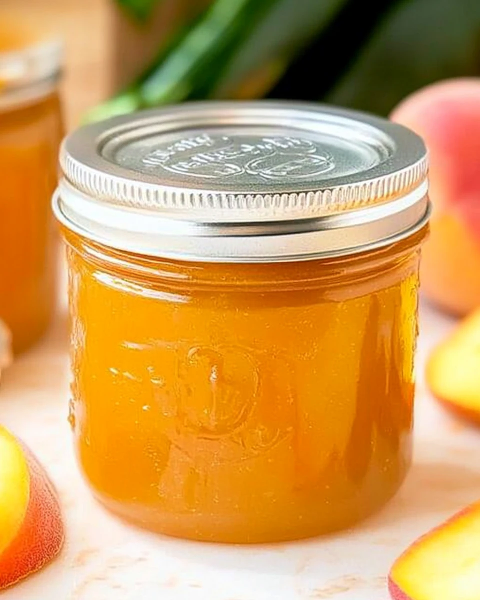 Peach Zucchini Jam