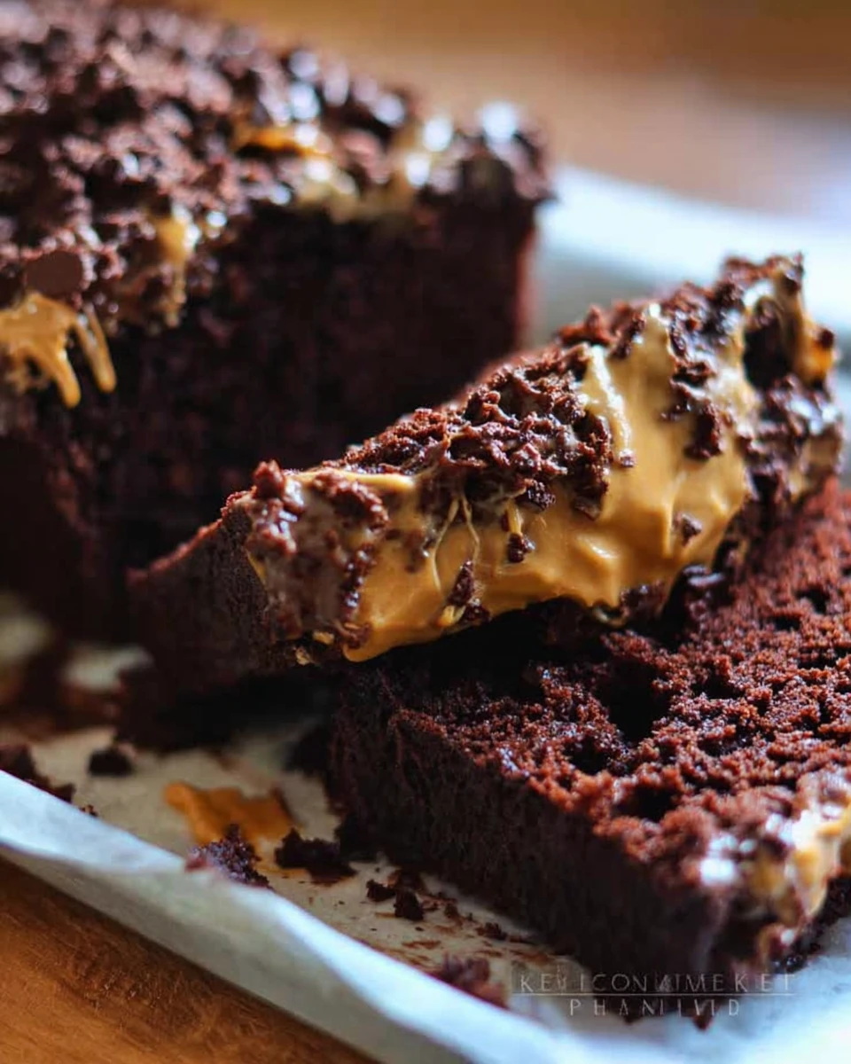 Peanut Butter Chocolate Zucchini Bread